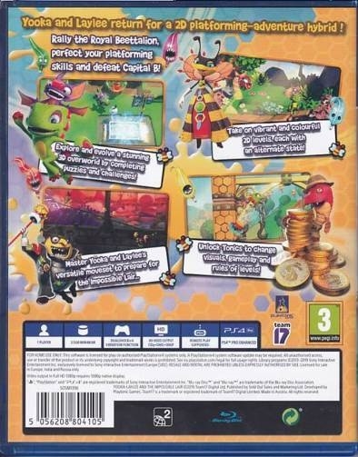 Yooka Laylee - and the Impossible Lair - PS4 (A-Grade) (Genbrug)